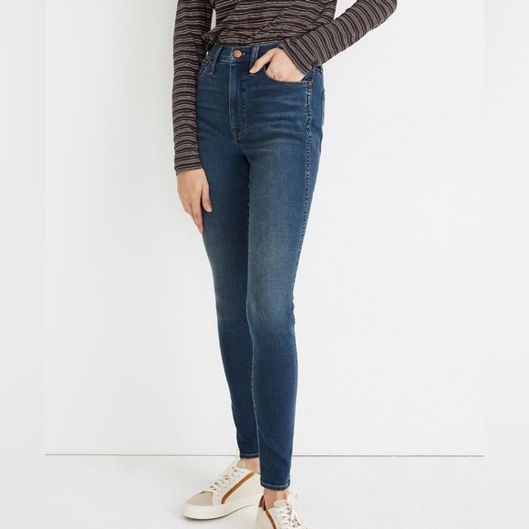 Madewell 10" High-Rise Roadtripper Supersoft Jeans in Playford Wash‎ Size… - Picture 1 of 8